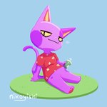 Rating: s
ID: 5280136
Date: 2025-01-01 13:29:38 -0500
Status: active
Score: 10
1:1 2025 animal_crossing anthro beverage bob_(animal_crossing) chibi clothed clothing coffee conditional_dnp digital_drawing_(artwork) digital_media_(artwork) domestic_cat felid feline felis fur grass hi_res male mammal nikoyishi nintendo pink_body pink_fur plant purple_body purple_fur shaded shirt short_stack signature simple_background sitting solo t-shirt tail topwear yellow_sclera post #5280136