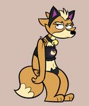 Rating: s
ID: 3837997
Date: 2023-01-27 15:18:46 -0500
Status: active
Score: 35
annoyed anthro barefoot canid canine clothing collar fake_ears feet fox fox_mccloud fur male mammal nintendo rusheloc simple_background solo star_fox post #3837997