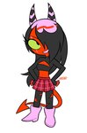 Rating: s
ID: 5541131
Date: 2025-05-01 06:03:48 -0400
Status: active
Score: 15
bottomwear clothed clothing demon demon_humanoid enaic31 female helluva_boss hi_res humanoid imp legwear not_furry sallie_may_(helluva_boss) simple_background skirt solo spade_tail tail tights torn_clothing torn_legwear torn_tights trans_(lore) trans_woman_(lore) white_background post #5541131