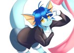 Rating: s
ID: 5299161
Date: 2025-01-10 15:45:45 -0500
Status: active
Score: 21
2022 5_fingers absurd_res anthro blue_body blue_hair bow_ribbon breasts clothing eeveelution female fin fingers generation_1_pokemon gesture hair hand_gesture hi_res looking_at_viewer nintendo pokemon pokemon_(species) portrait ruka_vaporeon simple_background smile solo three-quarter_portrait v_sign vaporeon white_background white_body xecho7x yellow_eyes post #5299161