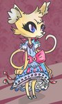 Rating: s
ID: 5655043
Date: 2025-06-20 06:01:56 -0400
Status: active
Score: 0
2014 anthro blue_clothing blue_dress clothed clothed_anthro clothed_female clothing digital_drawing_(artwork) digital_media_(artwork) domestic_cat dress felid feline felis female fur mammal naircat pink_bow solo yellow_body yellow_fur post #5655043