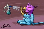 Rating: s
ID: 5138157
Date: 2024-10-25 11:50:48 -0400
Status: active
Score: 0
avian avian_feet beak bird blue_body der duo feathered_crest feathered_wings feathers feral galliform green_eyes gryphon gyro_feather gyrotech head_crest hi_res male micro mythological_avian mythological_creature mythology paws peafowl phasianid pink_body quadruped spray_bottle tail tail_tuft tuft wings post #5138157