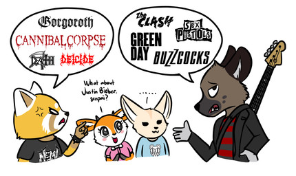 Rating: s
ID: 2015771
Date: 2019-10-07 15:51:23 -0400
Status: active
Score: 87
2019 5_fingers aggretsuko ailurid antelope anthro bass_guitar black_nose bovid bracelet buzzcocks canid canine cannibal_corpse clothed clothing death_(band) deicide ellipsis english_text female fennec_fox fenneko fingers fox fur gazelle gorgoroth_(band) green_day group guitar haida_(aggretsuko) hyena jewelry justin_bieber male mammal modified_bear musical_instrument ohs688 plucked_string_instrument radiohead red_panda retsuko sanrio sex_pistols simple_background speech_bubble spiked_bracelet spikes spotted_hyena string_instrument text the_clash thomson's_gazelle true_antelope true_fox tsunoda_(aggretsuko) white_background post #2015771