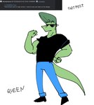 Rating: s
ID: 5570060
Date: 2025-05-13 17:48:54 -0400
Status: active
Score: 4
2025 4chan anthro artist_name baryonyx black_and_white bottomwear cartoon_network cavemanon_studios clothing cosplay crossover crossover_cosplay denim denim_bottomwear denim_clothing digital_drawing_(artwork) digital_media_(artwork) dinosaur english_text espectro111222 eyewear flexing flexing_bicep green_body green_hair green_scales hair hi_res i_wani_hug_that_gator jeans johnny_bravo johnny_bravo_(series) long_hair long_tail male monochrome pants prehistoric_species reptile scales scalie signature snout solo spinosaurid sunglasses tail text theropod trent_(iwhtg) post #5570060