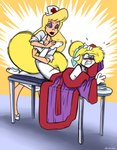 Rating: s
ID: 4348285
Date: 2023-10-12 15:33:45 -0400
Status: active
Score: 25
absurd_res animaniacs anthro bathrobe big_tail biped blonde_hair blush breasts butt cleavage clenched_teeth clothed clothing collarbone duo emanata eyelashes eyeshadow female female_anthro fingers hair hair_up hand_on_head hello_nurse hi_res human lipstick lying makeup mammal massage massage_table minerva_mink mink mustelid musteline nurse nurse_clothing nurse_uniform on_front pain pink_nose plantar_flexion plantar_overflexion purple_eyeshadow red_lipstick robe signature spiderweber tail teeth true_musteline uniform warner_brothers yellow_tail post #4348285