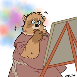 Rating: s
ID: 5605980
Date: 2025-05-29 01:34:13 -0400
Status: active
Score: 9
1:1 anthro belly big_belly canid canine hi_res lobi_top lvcas male mammal medieval medieval_clothing medieval_fantasy overweight overweight_male painting priest priest_robes procyonid raccoon raccoon_dog solo tanuki thinking thought_bubble post #5605980