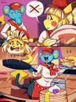 Rating: s
ID: 5157151
Date: 2024-11-02 20:33:39 -0400
Status: active
Score: 24
anthro appliance breasts chef comic cooking cooking_with_furs cookware duo fangs felid feline female food food_creature food_transformation freckles frying_pan fur furgonomics generation_1_pokemon generation_4_pokemon hi_res kitchen_appliance kitchen_utensils la-frugele mammal nintendo open_mouth oven pancake pikachu plate pokemon pokemon_(species) pokemon_cafe_remix red_cheeks rodent scared shinx smile smirk stove tail_star teeth tools transformation window post #5157151