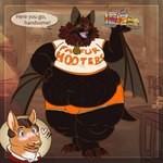 Rating: s
ID: 5568809
Date: 2025-05-13 07:06:09 -0400
Status: active
Score: 29
1:1 absurd_res age_difference andromorph anthro bat bat_wings beverage black_flying_fox blush brown_body brown_fur brown_hair burger cellulite dialogue dorian_(batgender) duo english_text facial_hair fatfur_hooters flying_fox food fries fruit fur gerontophilia hair heart_symbol hi_res hooters intersex jewelry kangaroo love macropod male male/male mammal marsupial mature_anthro megabat membrane_(anatomy) membranous_wings morbidly_obese morbidly_obese_andromorph morbidly_obese_anthro morbidly_obese_intersex mustache necklace obese obese_andromorph obese_anthro obese_intersex orange_body orange_fur overweight overweight_andromorph overweight_anthro overweight_intersex pineapple plant red_hair red_kangaroo smoothie snepfeathers speech_bubble stretch_marks swoop_(batgender) tail text waiter waiter_tray wings younger_anthro post #5568809