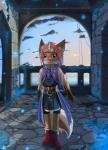 Rating: s
ID: 654091
Date: 2015-05-13 06:30:15 -0400
Status: active
Score: 4
anthro blue_eyes bodily_fluids boots close-up clothing cloud corridor countershading detailed_background digital_media_(artwork) fadingsky fantasy fence footwear foxia_(fadingsky) fur hair hi_res inner_ear_fluff kemono knife melee_weapon orange_body orange_fur pink_hair rock ruins shoes solo sword tuft weapon white_body white_fur post #654091