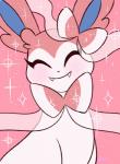 Rating: s
ID: 1619170
Date: 2018-08-05 23:32:09 -0400
Status: active
Score: 222
2017 absurd_res black_nose blush bust_portrait canid canine cute_fangs daww digital_drawing_(artwork) digital_media_(artwork) eeveelution eyelashes eyes_closed fangs female feral flufflix front_view fur generation_6_pokemon happy head_tuft hi_res mammal multicolored_body multicolored_fur nintendo pink_background pink_body pink_fur pink_theme pokemon pokemon_(species) portrait ribbons simple_background sitting smile solo sparkles sylveon teeth tendrils toony translucent translucent_body tuft two_tone_body two_tone_fur white_body white_fur post #1619170