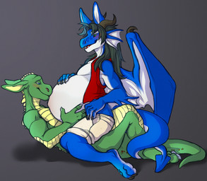 anthro belly clothing dragon horn kissing male male/male male_pregnancy pregnant shorts sitting smokescale the-narutoshi thick_tail vest wings
Rating: Safe
Score: 1
User: mutanimal
Date: August 19, 2017 anthro belly clothing dragon horn kissing male male/male male_pregnancy pregnant shorts sitting smokescale the-narutoshi thick_tail vest wings
Rating: Safe
Score: 1
User: mutanimal
Date: August 19, 2017