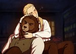 Rating: s
ID: 5657909
Date: 2025-06-21 11:25:41 -0400
Status: pending
Score: 0
anthro blonde_hair blush brown_body brown_fur canid canine canis clothed clothing cuddling doctoranddarktor domestic_dog drunk duo eyes_closed facial_hair fur grey_body grey_fur hair hi_res human hybrid inside island_of_dr_moreau long_hair male mammal molosser mountain_dog petting ponytail saint_bernard signature sitting substance_intoxication window post #5657909