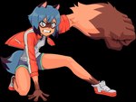 Rating: s
ID: 5578173
Date: 2025-05-17 02:48:33 -0400
Status: pending
Score: 4
animal_humanoid anthro blue_hair bottomwear brand_new_animal canid canid_humanoid canine canine_humanoid clenched_teeth clothing emiladylbekuulu eyebrows female footwear gorilla_arm hair hi_res humanoid jacket mammal mammal_humanoid michiru_kagemori raccoon_dog red_clothing red_jacket red_topwear shirt shoes shorts studio_trigger tail tanuki tanuki_humanoid teeth topwear post #5578173