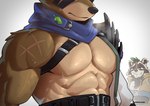 Rating: s
ID: 5318831
Date: 2025-01-20 03:05:07 -0500
Status: active
Score: 247
2025 abs absurd_res anjing_kampuss anthro anthro_on_anthro armor asian_clothing barazoku belt biceps big_muscles blush bodily_fluids brown_body brown_fur canid canine claws close-up clothed clothing deltoids digital_media_(artwork) drooling duo ear_piercing ear_ring east_asian_clothing epic_games eyebrows facial_piercing facial_scar fortnite frown fur gesture grey_background hair hajime_(fortnite) hand_gesture hi_res huge_muscles jacket japanese_clothing kerchief kimono leaf looking_at_another male male/male mammal manly mohawk muscular muscular_anthro muscular_male neckerchief neckwear nose_piercing nose_ring open_clothing open_topwear pauldron pecs piercing procyonid raccoon raccoon_dog raised_eyebrow ring_piercing rufus_(fortnite) saliva scar serratus simple_background smile smirk standing straps sweat tanuki thick_arms three-quarter_view topwear torso_shot tuft vein watermark white_background post #5318831
