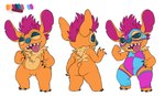 Rating: s
ID: 4611032
Date: 2024-02-20 02:54:21 -0500
Status: active
Score: 3
4_fingers 4_toes alien anthro back_markings biped blue_eyes blue_nose butt claws clothed clothing color_swatch disney experiment_(lilo_and_stitch) fan_character featureless_crotch feet fingers fur grey_claws hair hand_on_hip hi_res lilo_and_stitch lucha_libre_mask luchador lucho_(experiment_824) male markings mask model_sheet notched_ear nude open_mouth open_smile orange_body orange_fur paiomine purple_hair purple_inner_ear sharp_teeth simple_background small_tail smile solo sports_mask sportswear tail teeth toes tongue tongue_out white_background wrestler wrestling_mask post #4611032