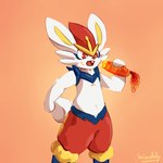 Rating: s
ID: 2836636
Date: 2021-07-18 21:05:10 -0400
Status: active
Score: 47
1:1 2019 absurd_res anthro big_ears carrot cinderace digital_media_(artwork) eating fluffy fluffy_tail food fur generation_8_pokemon hi_res male nintendo orange_body orange_fur plant pokemon pokemon_(species) red_eyes simple_background solo tail vegetable waddledox white_body white_fur yellow_body yellow_fur post #2836636