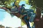 Rating: s
ID: 5461427
Date: 2025-03-28 07:08:07 -0400
Status: active
Score: 41
14:9 2025 ambiguous_gender anthro blue_body drizzile duo eyes_closed generation_8_pokemon inteleon nintendo open_mouth plant pokemon pokemon_(species) pseudo_hair scalie sleeping sleeping_on_another sleeping_together sstoh tail tail_coil tree post #5461427