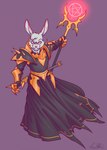 Rating: s
ID: 4683567
Date: 2024-03-27 17:48:26 -0400
Status: active
Score: 5
anthro armor chaos_cultist clawed_armor clawed_gloves clothing glietzsche gold_(metal) hi_res lagomorph leporid looking_at_viewer magic_staff magic_user magician_robe male mammal melee_weapon occult_symbol pentagram psyker rabbit red_eyes robe runes scabbard solo spiked_armor spiked_pauldron spikes staff sword symbol warhammer_(franchise) weapon post #4683567