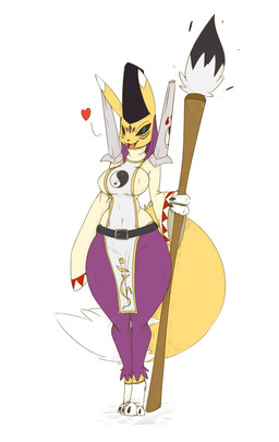 <3 anthro blue_eyes canine digimon female fluffy fluffy_tail fur hi_res looking_at_viewer mammal open_mouth purple_fur simple_background smile solo taomon tongue white_background white_fur wouhlven yellow_fur
Rating: Safe
Score: 6
User: snowblind
Date: June 21, 2017 <3 anthro blue_eyes canine digimon female fluffy fluffy_tail fur hi_res looking_at_viewer mammal open_mouth purple_fur simple_background smile solo taomon tongue white_background white_fur wouhlven yellow_fur
Rating: Safe
Score: 6
User: snowblind
Date: June 21, 2017