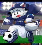 Rating: s
ID: 5343393
Date: 2025-01-31 20:34:39 -0500
Status: active
Score: 14
2016 5_fingers anthro asian_conical_hat ball blue_body blue_cape blue_clothing blue_fur blue_shirt blue_topwear blush bodily_fluids bottomwear canid canine canis cape clothing domestic_cat fangs felid feline felis fingers fist footwear fur goal_post grass hat headgear headwear hybrid japanese_description japanese_text kicking_ball km_kitune looking_down male mammal night open_mouth plant shirt shorts soccer_ball soccer_field soccer_uniform socks solo sportswear sweat tail teeth text topwear uni-ku uniform white_body white_bottomwear white_clothing white_fur white_shorts wolf young young_anthro young_male post #5343393
