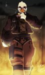 Rating: s
ID: 2470796
Date: 2020-11-01 16:42:34 -0500
Status: active
Score: 11
absurd_res accipitrid accipitriform anthro aquilles armor avian aviator_glasses aviators bald_eagle bird black_background blood bodily_fluids cigarette clothing death_stranding eagle eyewear fire glasses gradient_background halloween headgear helmet hi_res holidays male ominous outside pilot revenant sea_eagle shonuff simple_background skullman777 smoking solo undead uniform yellow_background post #2470796