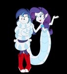 Rating: s
ID: 2412397
Date: 2020-09-16 14:20:51 -0400
Status: active
Score: 10
alpha_channel anthro apode blue_eyes blue_eyeshadow blue_hair clothing coiling crossgender draconcopode duo equestria_girls eyeshadow fangs female footwear hair hasbro hi_res lamia legless makeup mtf_crossgender multicolored_hair my_little_pony pupils purple_hair rarity_(eg) reptile scalie serpentine shining_armor_(eg) shoes simple_background slit_pupils snake socks split_form standing teeth transparent_background wubcakensfw post #2412397