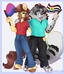 Rating: s
ID: 5661068
Date: 2025-06-22 17:50:22 -0400
Status: pending
Score: 2
2025 absurd_res anthro arm_around_shoulders aslan_(artist) big_tail biped bisexual_pride_colors blue_eyes bottomwear calpain cargo_pants claws clothed clothing collared_shirt denim denim_bottomwear denim_clothing digital_media_(artwork) duo equid equine feet felid flag flag_(object) fur green_eyes hand_on_hip hi_res hindpaw hooves horse hybrid jeans lgbt_pride lion looking_at_viewer lucas_everest male male_anthro mammal mane pantherine pants paws plantigrade polo_shirt pride_color_flag pride_colors shirt simple_background smile snow_leopard straight_ally_colors tail topwear unguligrade post #5661068