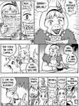 Rating: s
ID: 5118181
Date: 2024-10-16 02:43:55 -0400
Status: active
Score: 20
11_panel_comic 2019 3:4 5_fingers accessory ambiguous_gender antennae_(anatomy) anthro bayani_(yapc) biped black_eyes black_text bodily_fluids celebi celebi_(yapc) cheek_spots comic conjoined_speech_bubble dialogue digital_media_(artwork) eevee elekid ellipsis emphatic_ellipsis english_text exclamation_point eyebrows eyelashes feral fingers flavia-elric fluffy fluffy_tail fur gem generation_1_pokemon generation_2_pokemon generation_7_pokemon greyscale group hair horn interrobang jewelry legendary_pokemon lips lipstick lux_(yapc) madam_alice_(yapc) makeup monochrome motion_lines nails name_drop name_in_dialogue neck_tuft necklace newspaper nidoran nidoran♀ nintendo one_eye_closed open_mouth open_smile oranguru orb paris_(yapc) pearl_(gem) pearl_necklace pointy_speech_bubble pokemon pokemon_(species) pokemon_mystery_dungeon pupils quadruped rayne_(yapc) sentret smile speech_bubble spike_chunsoft standing sweat sweatdrop tail talking_to_another teeth terry_(yapc) text tongue tuft wartortle white_sclera wings post #5118181