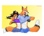 Rating: s
ID: 3909815
Date: 2023-03-05 13:13:26 -0500
Status: active
Score: 13
abs anthro bite brother_(lore) brother_and_sister_(lore) canid canine clothed clothing clothing_lift comparing comparing_muscles duo female fight fox male male/female mammal muscular muscular_female muscular_male red_fox rosaline_(bronx23) scar shirt shirt_lift sibling_(lore) silvertongue_(artist) sister_(lore) topwear true_fox post #3909815