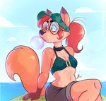 Rating: s
ID: 5468057
Date: 2025-03-31 11:11:49 -0400
Status: active
Score: 29
animal_humanoid anthro bikini bikini_top blowing_bubble_gum blue_eyes bottomwear bra breast_markings breasts bubble_gum canid canid_humanoid canine canine_humanoid choker clothing eyebrows eyewear female fox fox_humanoid fur glasses gloves_(marking) hair hat headgear headwear hi_res humanoid jewelry long_hair looking_aside mammal mammal_humanoid markings midriff mole_(marking) multicolored_body multicolored_fur necklace orange_body orange_fur orange_hair ponytail psicoyote shorts sitting solo swimwear tan_body tan_fur thick_eyebrows two-piece_swimsuit two_tone_body two_tone_fur underwear veronica_(psicoyote) post #5468057