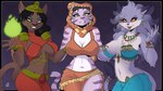 Rating: s
ID: 4325654
Date: 2023-10-01 13:28:14 -0400
Status: active
Score: 100
2023 anthro belladonna_(trials_of_mana) black_body black_fur black_hair black_nose breasts captain_neyla clothed clothing disney disney's_aladdin domestic_cat ear_piercing ear_ring felid feline felis female fire fur group hair hi_res hood mammal mirage_(disney) navel nipple_outline pantherine piercing purple_body purple_fur purple_hair ring_piercing sly_cooper_(series) smile sony_corporation sony_interactive_entertainment striped_body striped_fur stripes sucker_punch_productions teeth tiger trials_of_mana trio yawg post #4325654