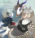 Rating: s
ID: 4931877
Date: 2024-07-20 18:10:38 -0400
Status: active
Score: 66
2024 4_nostrils anthro badger biped black_body black_fur blue_eyes bottomwear bovid caprine claws clothing dialogue digital_media_(artwork) dragon dragon_(shrek) dreamworks duo electronics english_text fangs female finger_claws fur goat grey_body grey_fur hi_res holding_object holding_phone horn hybrid male malley_(possumbite07) mammal markings mustelid musteline mythological_creature mythological_scalie mythology pants phone purple_eyes scalie sepiaflux shirt shrek_(series) smile spade_tail spots spotted_body spotted_fur star_wars t-shirt tail tank_top tauntaun teela_(pig) teeth text toe_claws topwear white_body white_fur post #4931877