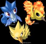 Rating: s
ID: 1644471
Date: 2018-09-04 09:50:23 -0400
Status: active
Score: 6
alpha_channel ambiguous_gender armaina articuno avian beak bird digital_media_(artwork) european_mythology feral fire flaming_hair flaming_tail flaming_wings generation_1_pokemon greek_mythology group legendary_birds legendary_pokemon legendary_trio moltres mythological_avian mythological_bird mythological_creature mythological_firebird mythology nintendo phoenix pokemon pokemon_(species) pseudo_hair simple_background tail transparent_background trio unusual_anatomy unusual_wings wings zapdos post #1644471