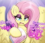 Rating: s
ID: 3335453
Date: 2022-05-15 08:42:32 -0400
Status: active
Score: 126
absurd_res babying_viewer blue_eyes clothing command czu dialogue diaper diaper_edit equid equine eyelashes eyeshadow feathers female feral fluttershy_(mlp) friendship_is_magic hair hasbro hi_res holding_diaper insult insulting_viewer looking_at_viewer makeup mammal my_little_pony mythological_creature mythological_equine mythology open_mouth outline pegasus pink_hair pink_text profanity purple_background shaded simple_background solo talking_to_viewer text touching_diaper wings yellow_body yellow_feathers post #3335453
