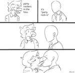 Rating: s
ID: 4061926
Date: 2023-05-19 22:45:29 -0400
Status: active
Score: 36
anon_(snoot_game) anthro bald base_three_layout blockage_(layout) blush cavemanon_studios clothed clothing comic dialogue dinosaur dromaeosaurid duo electronics english_text eyes_closed featureless_face four_frame_image french_kissing goodbye_volcano_high hair headphones headphones_around_neck horizontal_blockage human humor kissing male mammal meme monochrome party_rockers prehistoric_species raidak5 reed_(gvh) reptile scalie sketch snoot_game text theropod three_row_layout velociraptor post #4061926
