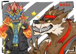 Rating: s
ID: 1860803
Date: 2019-05-02 08:40:58 -0400
Status: active
Score: 29
2019 accessory asian_mythology blue_body blue_skin brown_body brown_fur canid canine canis chinese_mythology clothed clothing dire_(fortnite) duo east_asian_mythology epic_games fingerless_gloves firewalker_(fortnite) footwear fortnite fur gloves handwear headband horn humanoid male mammal mane mimi_(artist) multicolored_body multicolored_fur muscular mythological_canine mythological_creature mythological_nian mythology recording sharp_teeth smile stripes teeth torn_clothing two_tone_body two_tone_fur werecanid werecanine werecreature werewolf wolf yellow_eyes post #1860803
