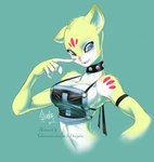 Rating: s
ID: 792556
Date: 2015-12-25 16:42:58 -0500
Status: active
Score: 14
2012 anthro blue_eyes breasts cleavage clothed clothing digital_media_(artwork) felid female gryn_(ionic44) half-length_portrait luigiix mammal midriff open_mouth portrait solo tongue post #792556
