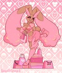 Rating: s
ID: 3931230
Date: 2023-03-15 06:33:39 -0400
Status: active
Score: 111
2000s_theme abstract_background alternative_fashion anthro anthrofied big_breasts bimbo_(fashion) black_sclera blush bottomwear breasts brown_body brown_fur cellphone choker cleavage clothed clothing digital_media_(artwork) electronics eyelashes eyeshadow facial_piercing female flip_phone footwear fur generation_4_pokemon gyaru heart_pendant hi_res high_heels huge_nails j-fashion jewelry lip_piercing long_nails lopunny love_ball makeup midriff monroe_piercing multiple_piercings navel navel_pendant navel_piercing necklace nintendo on_phone onee_gyaru open_mouth pastel_theme pencil_skirt phone piercing pink_body pink_eyes pink_eyeshadow pink_fur platform_footwear platform_heels pokeball pokemon pokemon_(species) shiny_pokemon shoes shopping_bag skimpy skirt solo spookieghoulie stiletto_nails thong thong_straps tiled_background tongue tongue_piercing under_boob underwear wide_hips y2k_(fashion) post #3931230