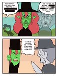 Rating: s
ID: 5586302
Date: 2025-05-20 15:20:05 -0400
Status: active
Score: 93
absurd_res black_sclera blue_eyes bodily_fluids bonnymama7 clothing comic day dialogue duo elphaba_(bonnymama7) english_text eyewear female freckles ghost hair hat headgear headwear here's_johnny_(meme) hi_res holding_knife holding_object humanoid humanoid_pointy_ears knife long_hair magic_user meme outside pointy_ears possession red_hair sky spirit standing sunglasses tears text witch witch_hat post #5586302