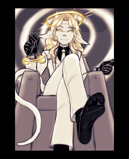 Rating: s
ID: 5544191
Date: 2025-05-02 15:53:33 -0400
Status: active
Score: 32
2024 2_horns angel angelic_goat anthro barefoot black_border black_clothing black_footwear black_gloves black_handwear black_socks blonde_hair border bovid caprine chair clock clothing crossed_legs dondon feet first_person_view footwear furniture gloves goat hair halo handwear horn humanoid_feet hypnosis hypnotizing_viewer long_hair looking_at_viewer low-angle_view male mammal mind_control necktie pendulum pendulum_swing plantigrade pocketwatch sitting smile socks soles solo submissive submissive_pov suit tail three_piece_suit watch white_clothing white_suit post #5544191