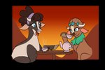 Rating: s
ID: 3970998
Date: 2023-04-04 01:02:16 -0400
Status: active
Score: 5
2021 3:2 alpha_channel black_body black_hair blue_eyes bovid bovine brown_body brown_fur brown_hair brown_nose cattle clothing collar container cup digital_drawing_(artwork) digital_media_(artwork) duo eyelashes female feral fur furniture hair headgear headwear hi_res holstein_friesian_cattle hoof_hold hooves madison_(tfh) mammal minnesota_(tfh) multicolored_body open_mouth pink_nose redahfuhrerking table tea_cup teal_eyes teapot them's_fightin'_herds white_body post #3970998