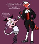 Rating: s
ID: 3632941
Date: 2022-10-17 11:11:35 -0400
Status: active
Score: 25
absurd_res alternate_species anthro avian beak beyond_expectations bird black_bottomwear black_clothing black_gloves black_handwear black_horn black_jacket black_pants black_sclera black_topwear boots bottomwear bow_tie bracelet breasts cardinal_(bird) choker claws cleavage clothed clothing demon duo english_text feathers feet female fingerless_gloves fingers fishnet_clothing fishnet_legwear footwear freckles gloves gold_(metal) gold_bracelet gold_jewelry grey_boots grey_clothing grey_footwear hair handwear helluva_boss hi_res horn humanoid hybrid imp jacket jewelry larger_male legwear male male/female moxxie_(helluva_boss) necklace oscine pants passerine pink_clothing pink_eyes pink_shirt pink_topwear piranga red_body red_bow_tie red_clothing red_shirt red_skin red_topwear scarlet_tanager shirt shoes simple_background size_difference skirt smaller_female smile spade_tail stella_(helluva_boss) succubus tail tail_feathers talons text toes topwear white_body white_clothing white_hair yellow_eyes yellow_sclera post #3632941