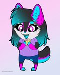 Rating: s
ID: 4945607
Date: 2024-07-27 07:10:08 -0400
Status: active
Score: 14
4:5 animated anthro birthday cake canid canine canis clothing dessert eating female food hair mammal multicolored_hair open_mouth open_smile pink_eyes shirt short_playtime smile solo t-shirt topwear two_tone_hair volodyanocturne wolf yozora post #4945607