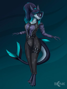 Rating: s
ID: 5671088
Date: 2025-06-27 13:11:03 -0400
Status: active
Score: 5
2025 3:4 abstract_background absurd_res anthro aqee_(lunarium) belt black_body blen4k blue_body blue_eyes blue_hair claws clothed clothing female fin fish full-length_portrait glowing glowing_hair hair hi_res looking_at_viewer marine multicolored_body multicolored_hair nails paws portrait shark shark_tail solo straps tail two_tone_body two_tone_hair post #5671088