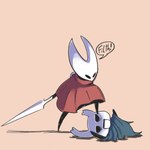 Rating: s
ID: 4856291
Date: 2024-06-16 02:14:20 -0400
Status: active
Score: 14
1:1 2020 2_horns arthropod black_arms black_body black_eyes black_legs black_text cloak clothing dialogue digital_media_(artwork) duo english_text exclamation_point featureless_feet featureless_hands feet female grey_cloak grey_clothing hi_res holding_melee_weapon holding_object holding_sword holding_weapon hollow_knight horn hornet_(hollow_knight) insult joakley lying male melee_weapon mouthless nail_(weapon) noseless on_back on_ground open_mouth red_cloak red_clothing shadow simple_background speech_bubble standing stepping_on_face sword talking_to_another team_cherry text weapon zote_(hollow_knight) post #4856291
