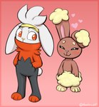 Rating: s
ID: 4359053
Date: 2023-10-18 09:03:47 -0400
Status: active
Score: 40
admiring ambiguous_gender anthro blush brown_body brown_fur buneary duo eyebrows fangirl female feral fur generation_4_pokemon generation_8_pokemon heart_symbol heshieokf hi_res lagomorph looking_back love mammal nintendo pokemon pokemon_(species) raboot raised_eyebrow red_eyes post #4359053