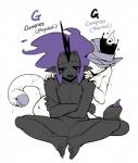 Rating: s
ID: 1511099
Date: 2018-04-10 20:45:12 -0400
Status: active
Score: 22
5_fingers 5_toes alternate_form barefoot black_body black_nails black_sclera black_skin bored colored_nails demon dipstick_tail docu_(gcm) docu_(gcp) doppel duo english_text featureless_chest featureless_crotch feet fingers fire flaming_hair hair happy horn humanoid humanoid_pointy_ears living_tail long_nails long_tail looking_back male markings monster_girl_(genre) multicolored_tail nails not_furry nude open_mouth pointy_ears pseudo_hair purple_eyes purple_hair simple_background sitting smile tail tail_markings text toes unusual_anatomy unusual_tail white_background white_body white_skin wrappings post #1511099
