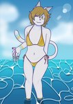 Rating: s
ID: 4039792
Date: 2023-05-08 02:13:08 -0400
Status: active
Score: 20
absurd_res andromorph_(lore) anthro beverage bikini bikini_bottom bikini_top blonde_hair blue_eyes clothed clothing cloud crossdressing domestic_cat felid feline felis gold_bikini golden_week graycatluna grey_body hair haley_(graycatluna) hi_res holding_beverage holding_object ice ice_cube lens_flare male mammal navel nonbinary_(lore) one_eye_closed outside partially_submerged sea seascape side-tie_bikini side-tie_clothing side-tie_swimwear sky string_bikini stripes swimwear two-piece_swimsuit water wink post #4039792