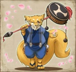 Rating: s
ID: 79307
Date: 2010-06-13 05:37:56 -0400
Status: active
Score: 6
2010 anthro asian_clothing canid canine clothing countershading digital_media_(artwork) drum east_asian_clothing fox japanese japanese_clothing male mammal musical_instrument overweight overweight_anthro overweight_male percussion_instrument risuou slightly_chubby solo symbol taiko_drum tail tomoe_(symbol) triple_tomoe weapon post #79307