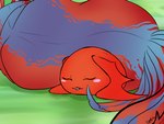 Rating: s
ID: 5039441
Date: 2024-09-09 13:16:22 -0400
Status: active
Score: 5
4:3 bandai_namco blush digimon digimon_(species) duo elecmon eyes_closed feral fur grass jyarimon plant red_body red_fur roguemorpho sharp_teeth sleeping teeth waddling_head post #5039441